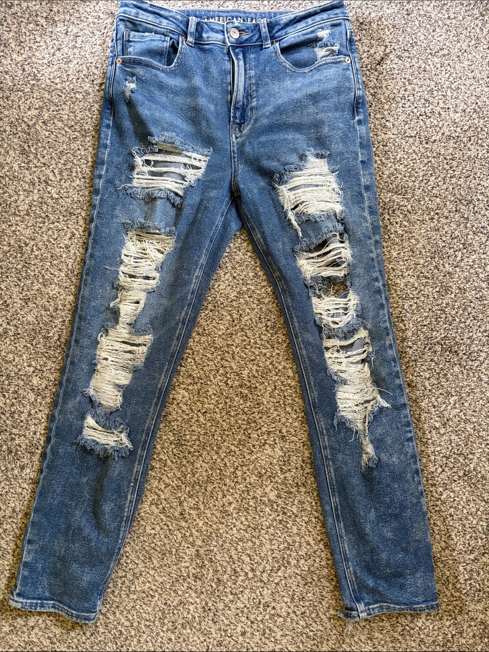 American Eagle Distressed Denim